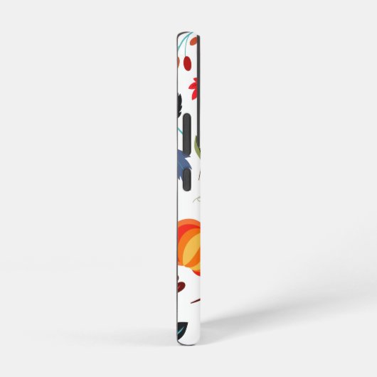 秋柄 SAMSUNG GALAXYケース (右側面)