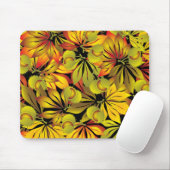 秋栗葉 マウスパッド (マウス)