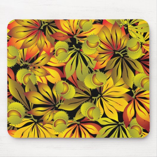 秋栗葉 マウスパッド (正面)