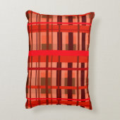 秋格子板 アクセントクッション (裏面(縦))