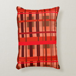 秋格子板 アクセントクッション