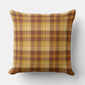 秋格子綿装飾用クッション20x20 クッション (正面)