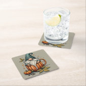 秋格言コースター スクエアペーパーコースター (インサイチュ)