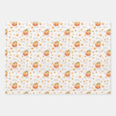 秋格言及びカボチャ包装紙シート ラッピングペーパーシート (正面2)