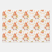 秋格言及びカボチャ包装紙シート ラッピングペーパーシート (正面)