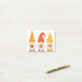 秋格言。かわいい秋の漫画の格言。 ポストイット (デスク上)