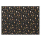 秋森林動物紅葉秋デコール テーブルクロス (正面(横))