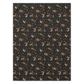 秋森林動物紅葉秋デコール テーブルクロス (正面)