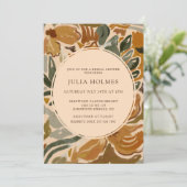 秋植物学ブライダルシャワー 招待状 (スタンド正面)