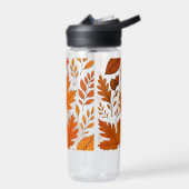 秋植物学 – ヴィンテージ紅葉 ウォーターボトル (左面)