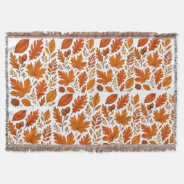 秋植物学 – ヴィンテージ紅葉 スローブランケット