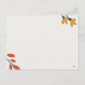 秋植物感謝祭 シーズンポストカード (裏面)