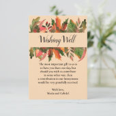 秋植物願い井戸ウッドランド結婚ズ エンクロージャーカード (スタンド正面)