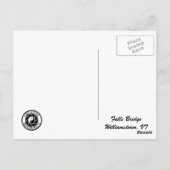 秋橋 ポストカード (裏面)