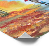 秋歩き ポスター (角)