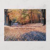 秋歩き ポストカード (正面)