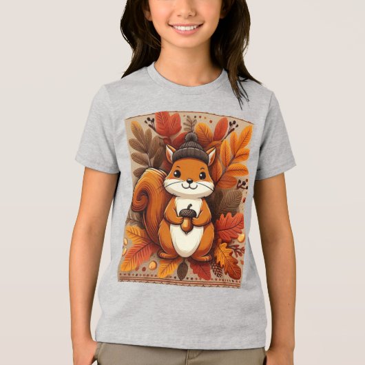 秋気分 トライブレンドＴシャツ (正面)
