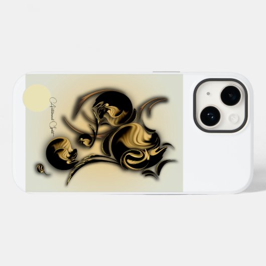 『秋気魂』、Apple iPhone 14ケース Case-Mate iPhoneケース (裏面 (横))