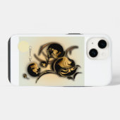 『秋気魂』、Apple iPhone 14ケース iPhoneケース (裏面横)