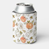 秋水彩かぼちゃ模様 缶クーラー (缶裏面)