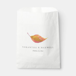 秋水彩オレンジリーフ結婚ズ フェイバーバッグ