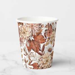 秋水彩フローラベビーシャワー 紙コップ