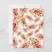 秋水彩フローラ30th Birthday Program 招待状 (裏面)