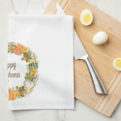 秋水彩リース キッチンタオル (四つ折り)