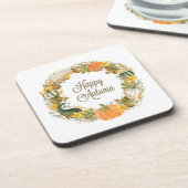 秋水彩リース コースター (左側)