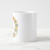 秋水彩リース ジャンボコーヒーマグカップ (正面)