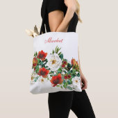 秋水彩市場トート トートバッグ (クローズアップ)