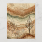 秋水彩木目スクラップブック紙 (裏面)