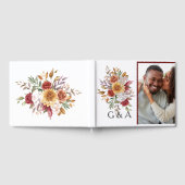 秋水彩植物単図 ゲストブック (全面)