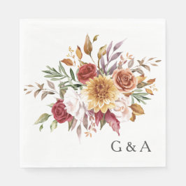 秋水彩植物学 スタンダードランチョンナプキン