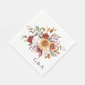 秋水彩植物学 スタンダードランチョンナプキン (角)