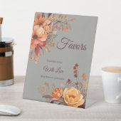 秋水彩素朴フローラ結婚の天板 台座サイン (インサイチュ)