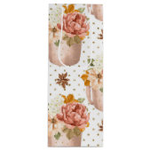 秋水彩花付きカップ ワインギフトバッグ (正面)