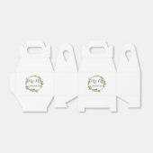 秋水彩離れ緑結婚の フェイバーボックス (折り畳みなし)