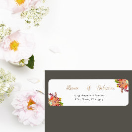 秋水色ブ結婚ケ ラベル