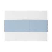 秋水色素朴フローラ結婚 招待状ベリーバンド (裏面例)