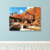 秋水車場 キャンバスプリント (インサイチュ (ウッドフロア))