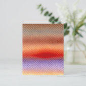 秋水鮮やか色夕日スクラップブック紙 (スタンド正面)