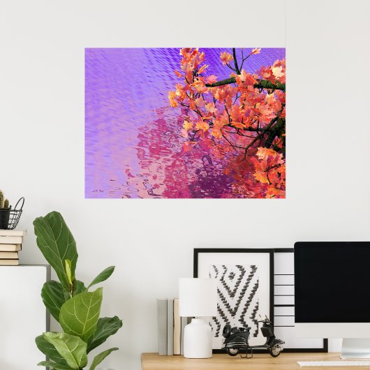 秋水 ポスター (ホームオフィス)