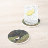 秋池の白馬 コースター (側面)