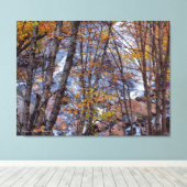秋流 キャンバスプリント (インサイチュ (ウッドフロア))