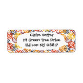 秋渦 ラベル (正面)