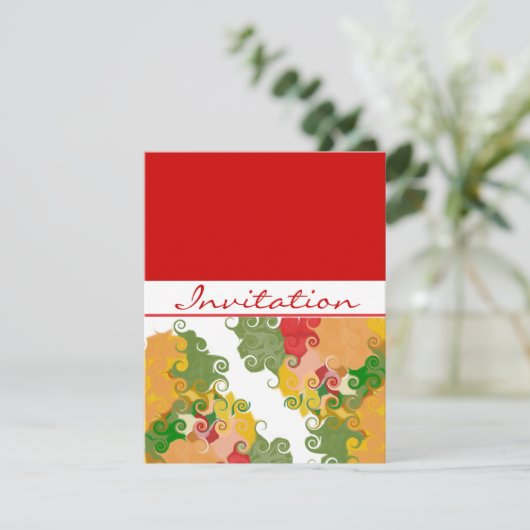 秋渦 招待状 (スタンド正面)