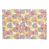 秋渦 枕カバー (正面)