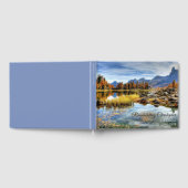 秋湖反射の葬儀の哀悼 ゲストブック (全面)