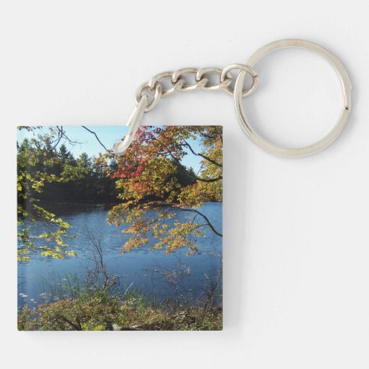 秋湖 キーホルダー (裏面)